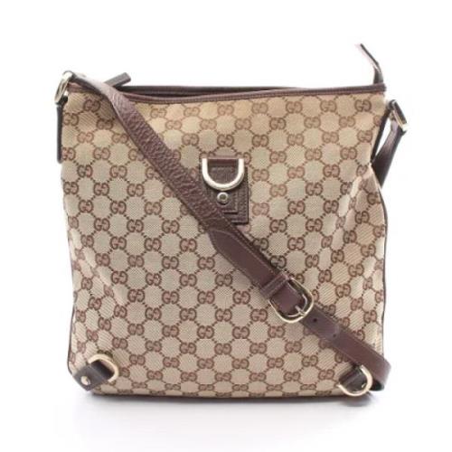 Gucci Vintage Pre-owned Laeder gucci-vskor Beige, Dam