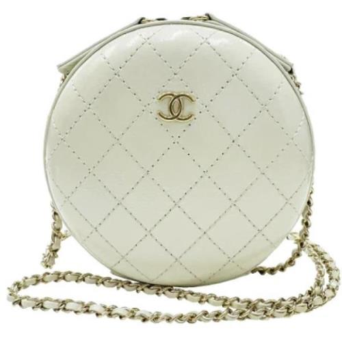 Chanel Vintage Pre-owned Laeder chanel-vskor White, Dam