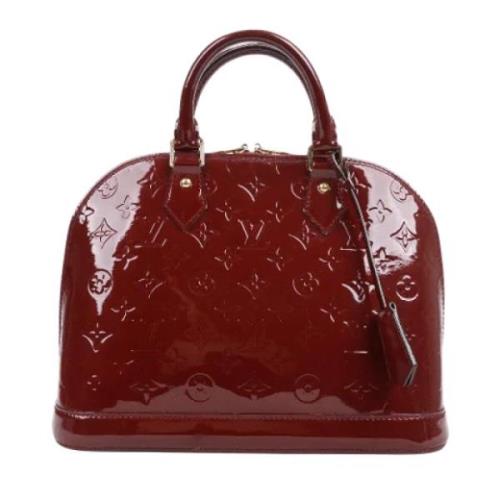 Louis Vuitton Vintage Pre-owned Laeder handvskor Red, Dam