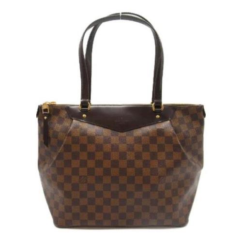 Louis Vuitton Vintage Pre-owned Canvas louis-vuitton-vskor Brown, Dam