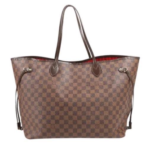 Louis Vuitton Vintage Pre-owned Laeder handvskor Brown, Dam