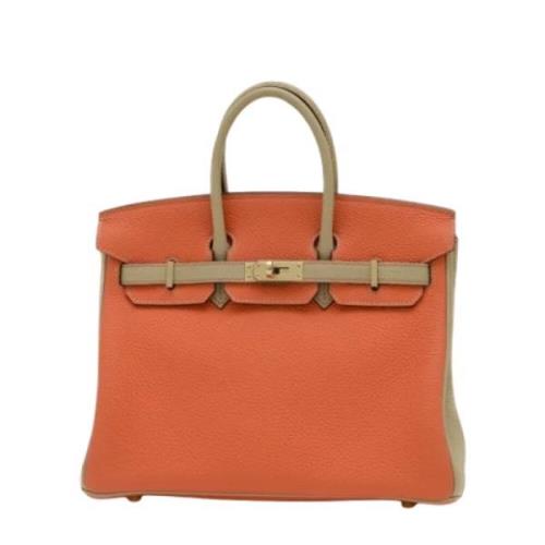 Hermès Vintage Pre-owned Laeder handvskor Orange, Dam