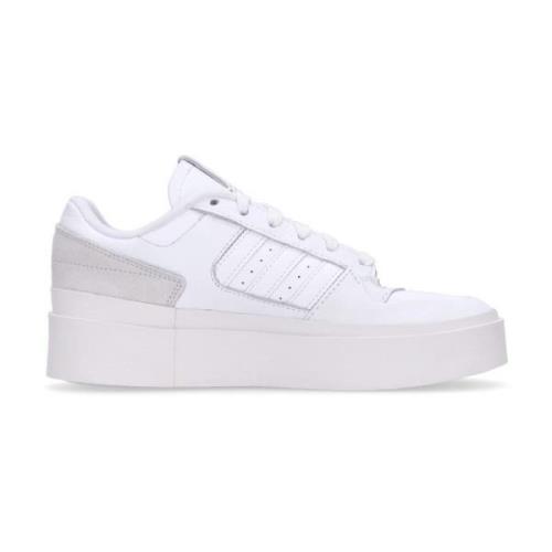 Adidas Vit Låg Topp Sneaker med Minnesskum White, Dam