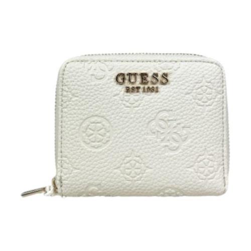 Guess Plånbok med dragkedja Beige, Dam