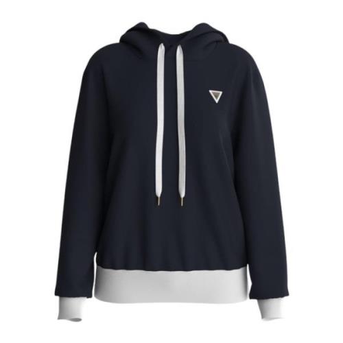 Guess Hoodie med Stil Blue, Dam