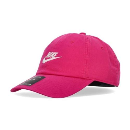 Nike Böjd Skärmklubbkeps Fireberry/Vit Pink, Unisex