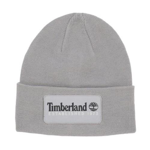 Timberland Vintage Beanie Hat Grey Gray, Unisex