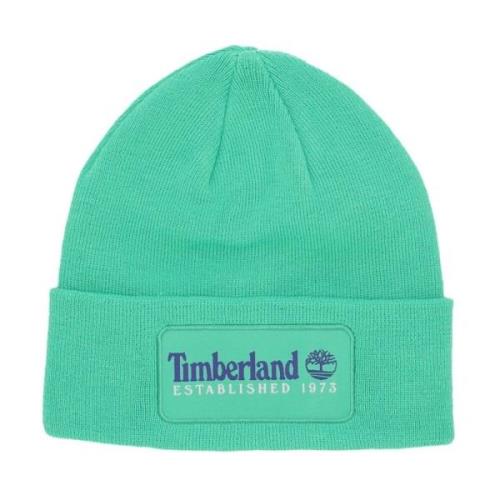 Timberland Vintage Beanie Celtic Green Hat Green, Unisex