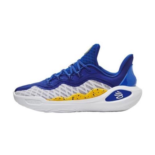 Under Armour Curry 11 DUB Basket Skor Blue, Herr