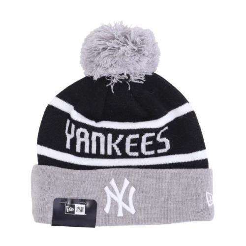 New Era MLB Jake Pom Pom Mössa Svart Black, Herr