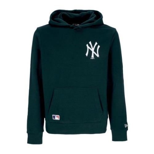 New Era MLB Essentials Mörkgrön Hoodie Green, Herr