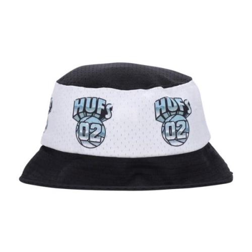 HUF Mesh Basketball Bucket Hat Svart Black, Unisex