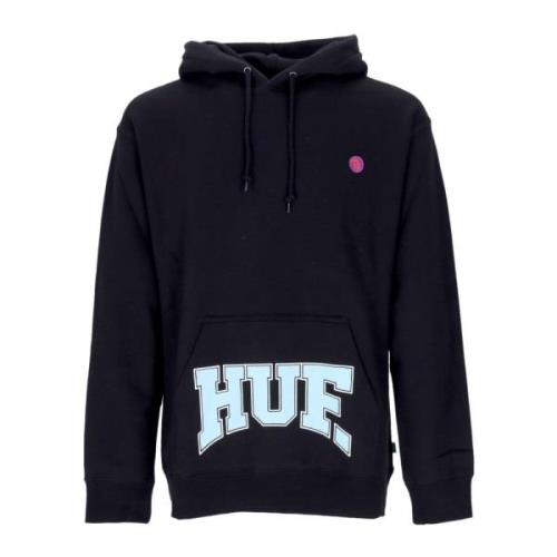 HUF Svart huvtröja med känguruficka Black, Herr