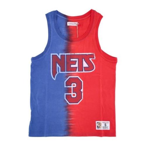 Mitchell & Ness NBA Tie Dye Tank Petrovic No 3 Multicolor, Herr