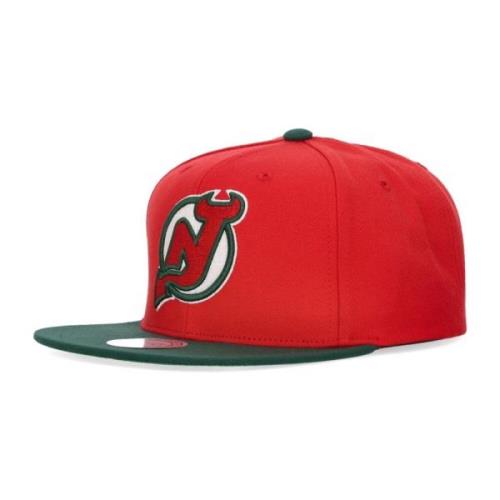 Mitchell & Ness NHL Lag 2 Tone Snapback Keps Red, Unisex