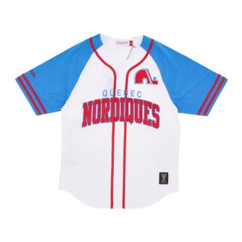 Mitchell & Ness NHL Praktikdag Knapp Front Jersey Multicolor, Herr