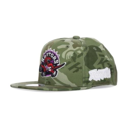 Mitchell & Ness NBA Tonal Camo Stretch Cap Green, Herr