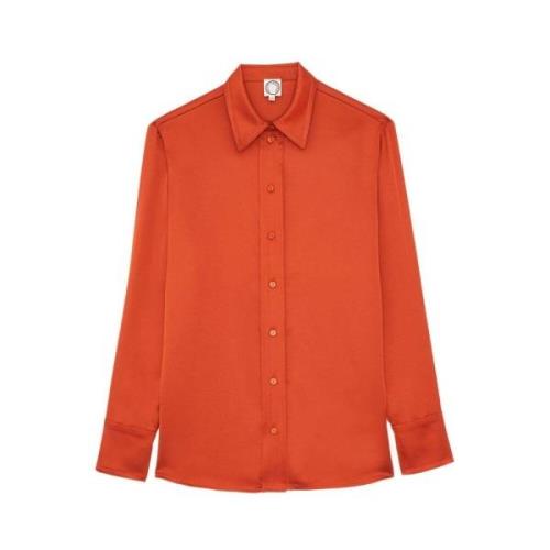 Ines De La Fressange Paris Blouses & Shirts Orange, Dam