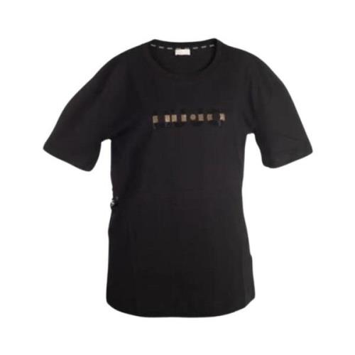 Liu Jo Klassisk T-shirt Black, Dam