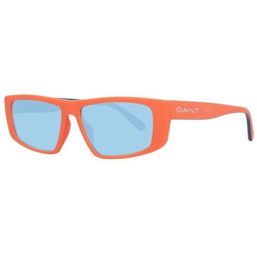 Gant Orange Unisex Solglasögon Rektangulärt Ram Orange, Unisex