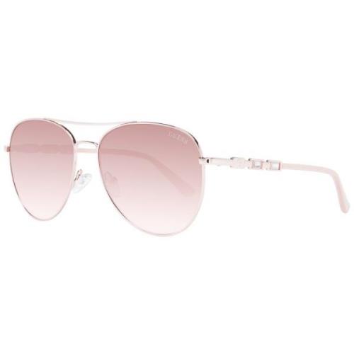 Guess Roséguld Kvinnor Solglasögon Aviator Gradient Yellow, Dam