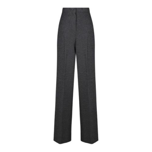 Max Mara Eleganta Byxor för Kvinnor Gray, Dam