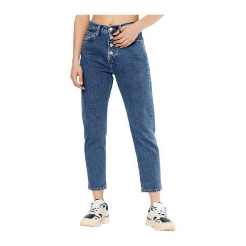 Tommy Jeans Slim Stretch Izzie Jeans - Blå Denim Blue, Dam