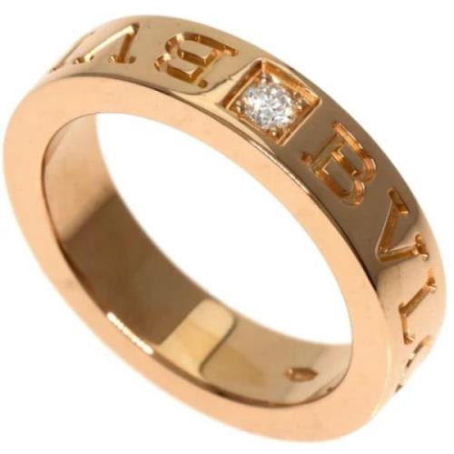 Bvlgari Vintage Pre-owned Guld ringar Yellow, Dam