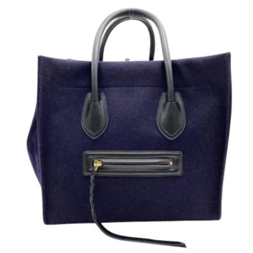 Celine Vintage Pre-owned Mocka celine-vskor Blue, Dam