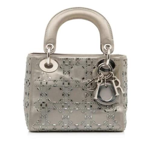 Dior Vintage Pre-owned Tyg dior-vskor Gray, Dam