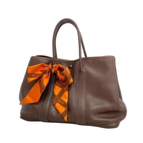 Hermès Vintage Pre-owned Laeder totevskor Brown, Dam