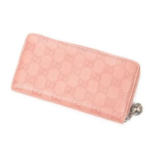 Gucci Vintage Pre-owned Laeder plnbcker Pink, Dam