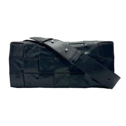 Bottega Veneta Vintage Pre-owned Laeder necessrer Black, Dam