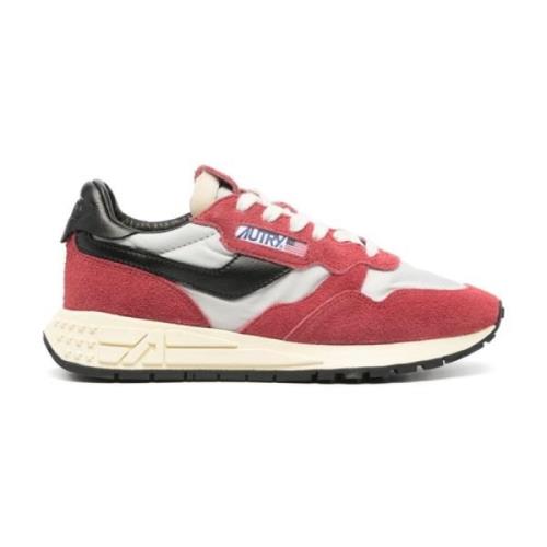 Autry Casual Sneaker Skor för Män Red, Dam