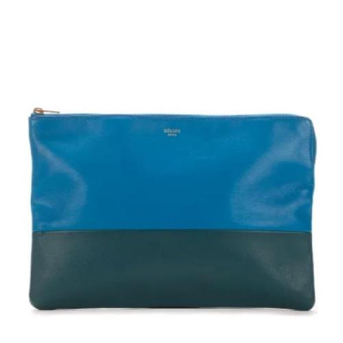 Celine Vintage Pre-owned Laeder celine-vskor Blue, Dam