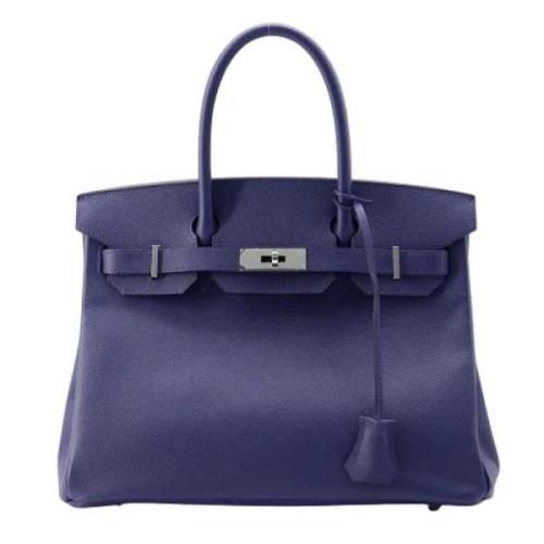 Hermès Vintage Pre-owned Laeder handvskor Purple, Dam