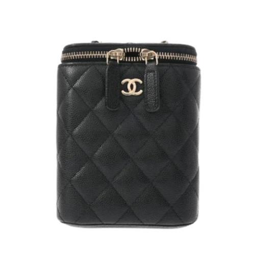 Chanel Vintage Pre-owned Laeder chanel-vskor Black, Dam