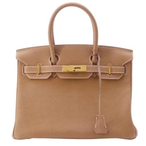 Hermès Vintage Pre-owned Laeder handvskor Brown, Dam