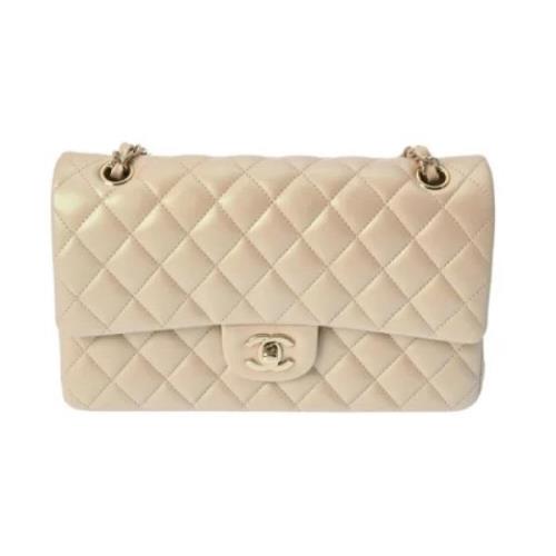 Chanel Vintage Pre-owned Laeder chanel-vskor Beige, Dam