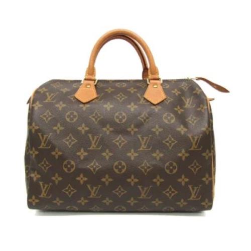 Louis Vuitton Vintage Pre-owned Tyg louis-vuitton-vskor Brown, Dam