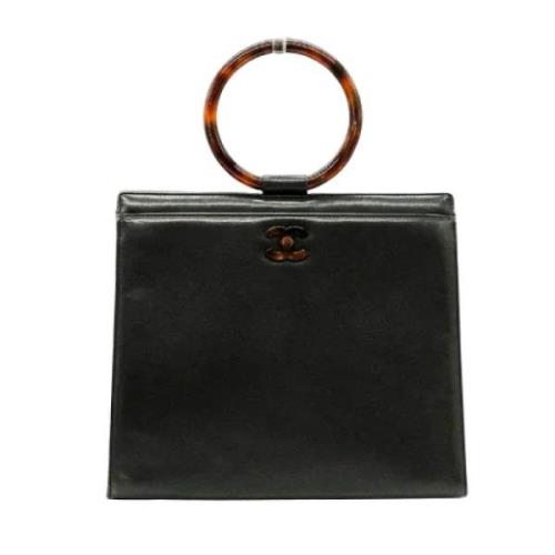 Chanel Vintage Pre-owned Plast chanel-vskor Black, Dam