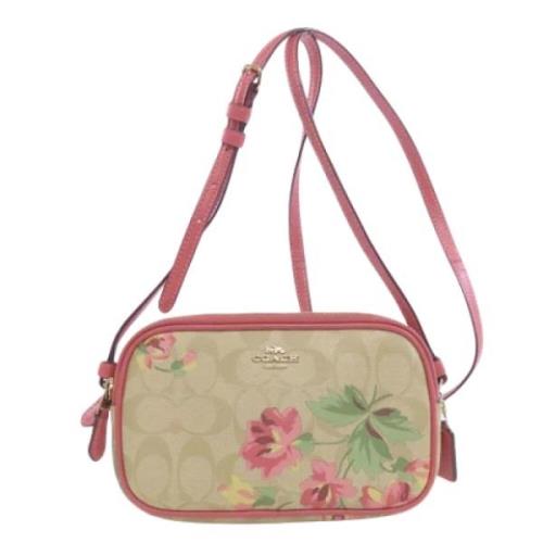 Coach Pre-owned Pre-owned Plast axelremsvskor Pink, Dam