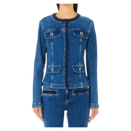 Liu Jo Denim Kate Jackor med Profiler Blue, Dam