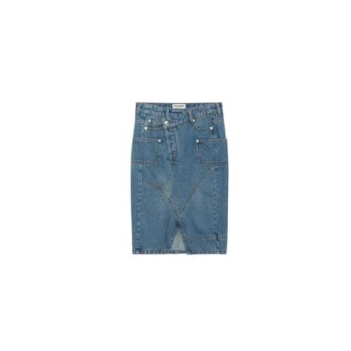 Zadig & Voltaire Kjol i trendig stil Blue, Dam