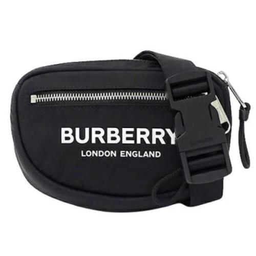 Burberry Vintage Pre-owned Tyg crossbodyvskor Black, Dam