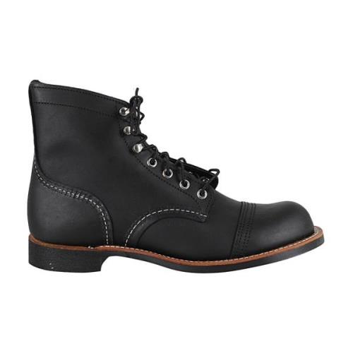 Red Wing Shoes Klassisk Iron Ranger Boot Black, Herr