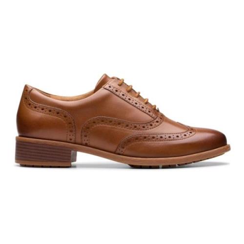 Clarks Klassisk snörsko - brun Brown, Dam