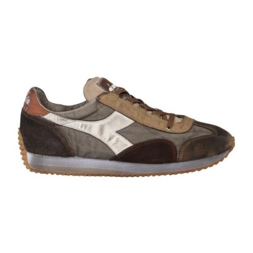 Diadora Mocka Sneakers med Stone Washed Behandling Gray, Herr