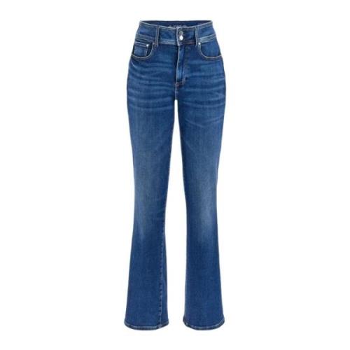 Guess Flared Jeans Blue, Dam