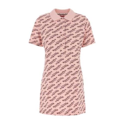 Kenzo Rosa Polo Skjortklänning Pink, Dam